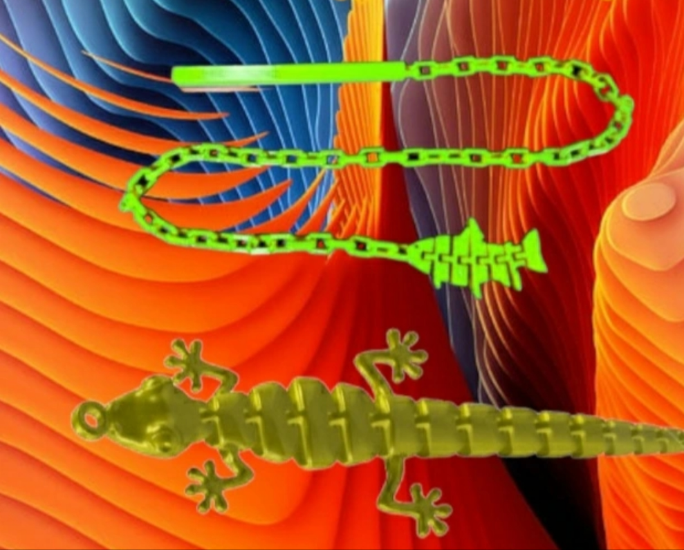 3D Nyomtatott flexi játékok