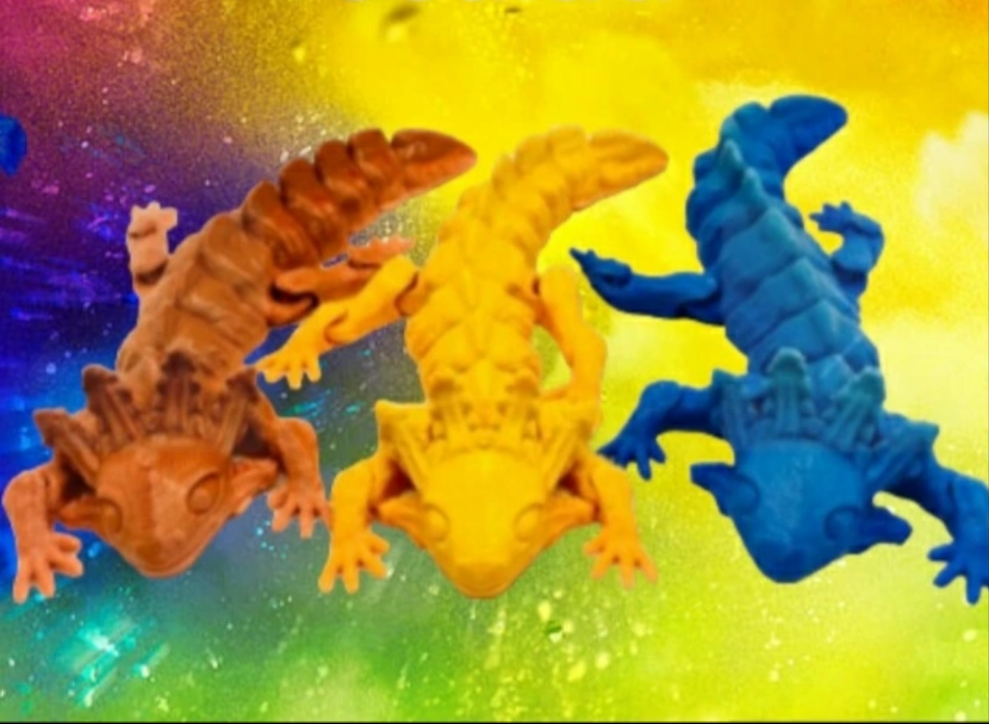 3D Nyomtatott flexi játékok