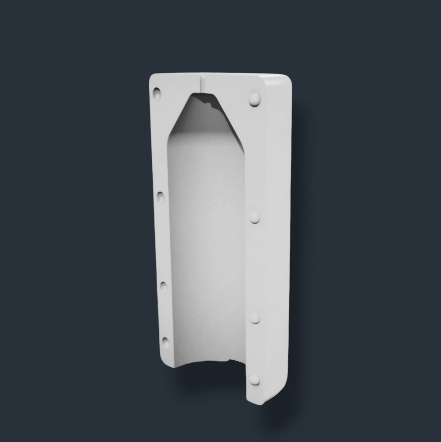 Viasz, Gyertya alaku öntőforma (két részes)