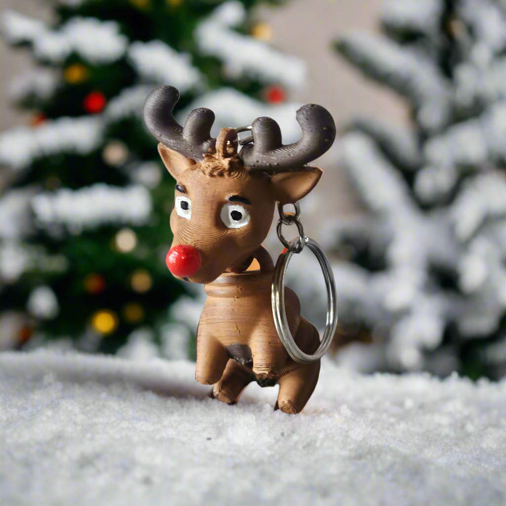 Rudolph-kifesthető figura (alap fehérszínű)