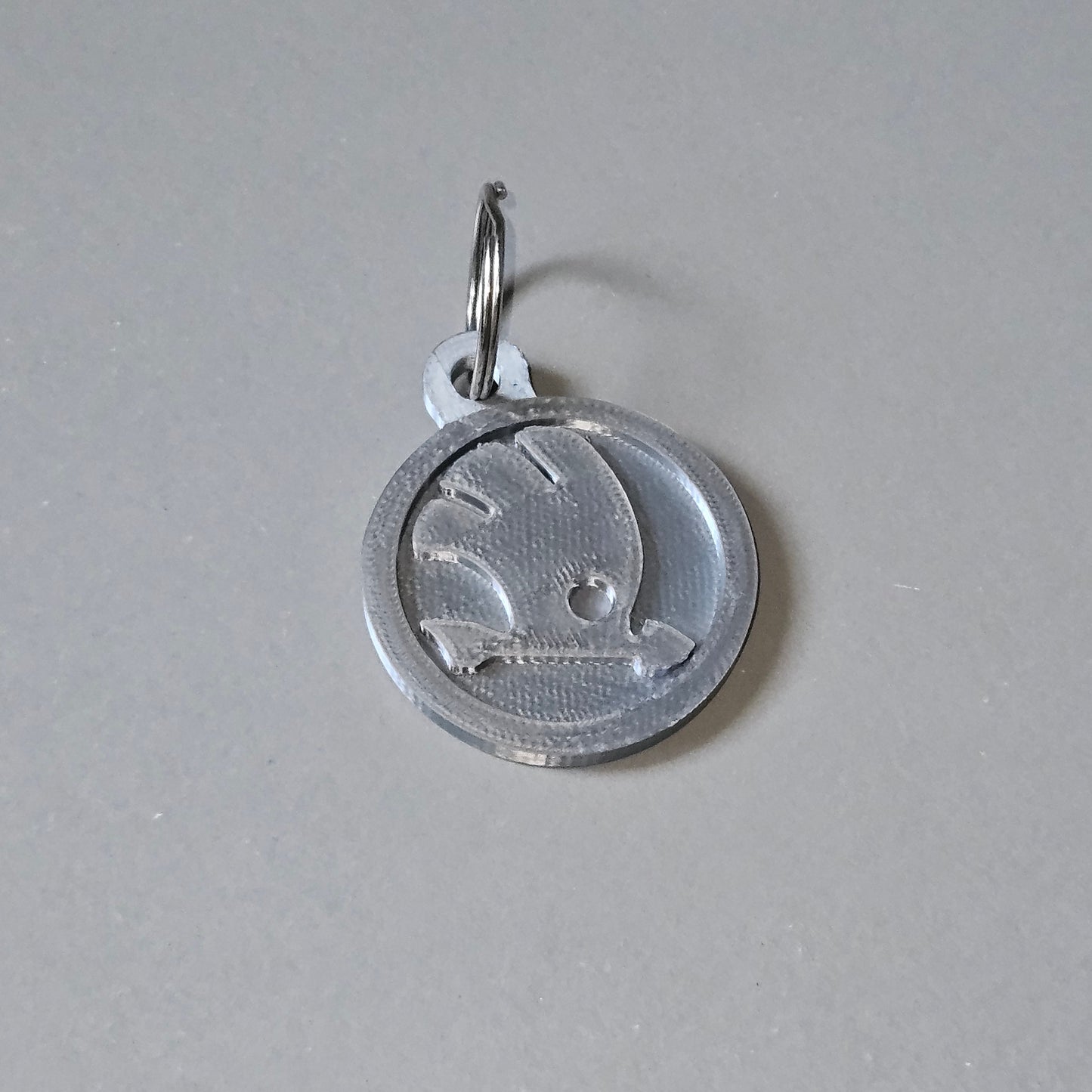 Skoda 3D Nyomtatott ajándék autós kulcstartó