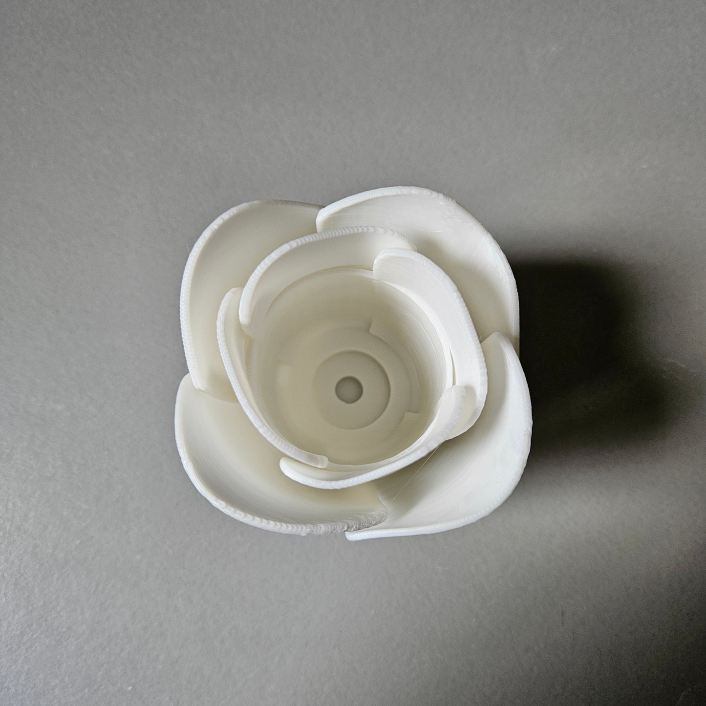 Rózsa alakú 3D Nyomtatott virágcserép-Egyedi Dekor, Különleges Ajándék