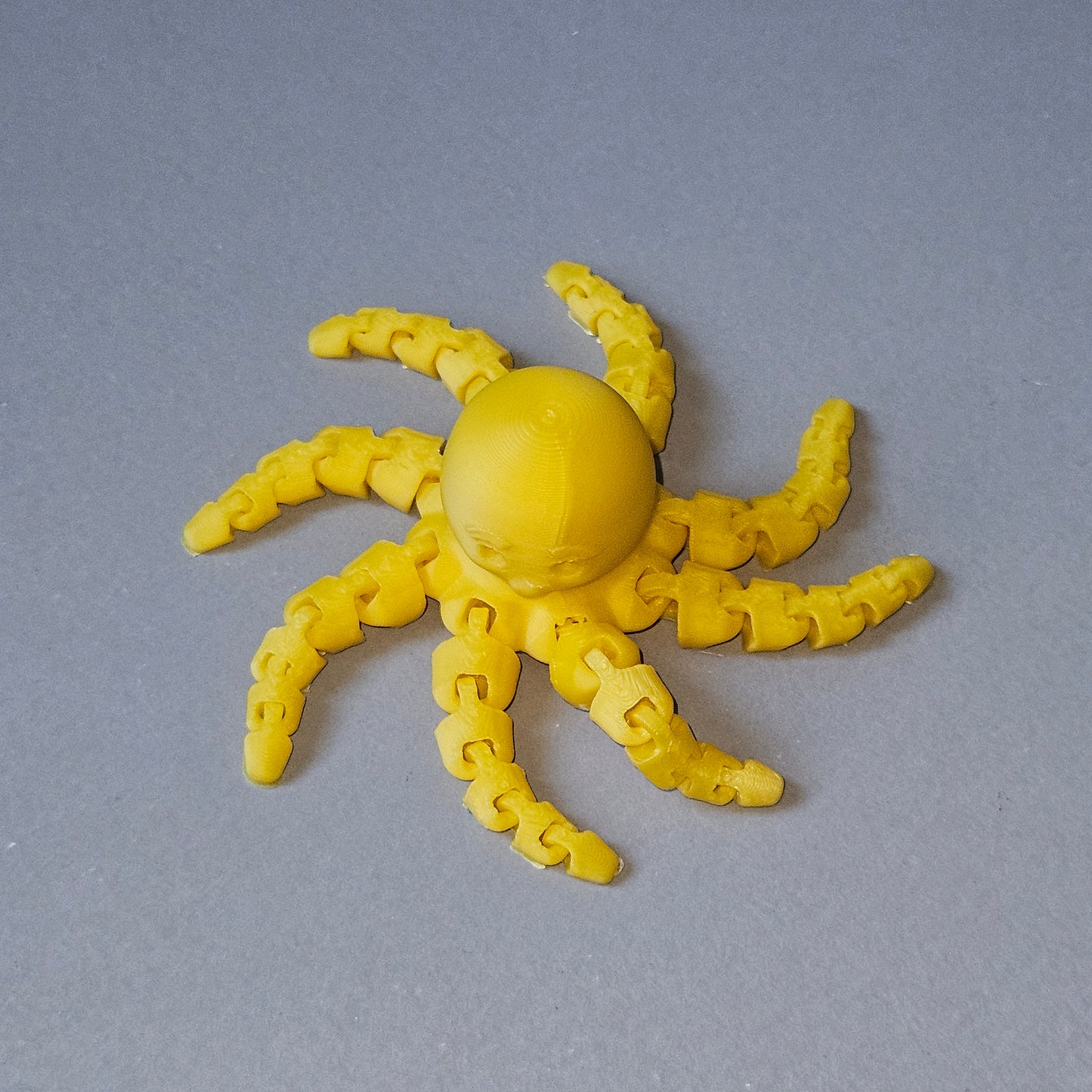 3D Nyomtatott játék polip több színben