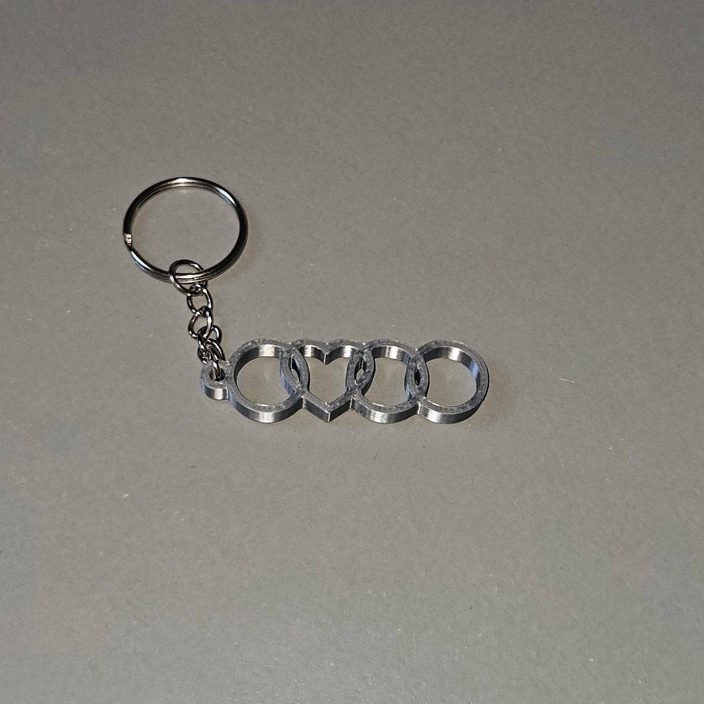 Audi 3D Nyomtatott ajándék autós kulcstartó