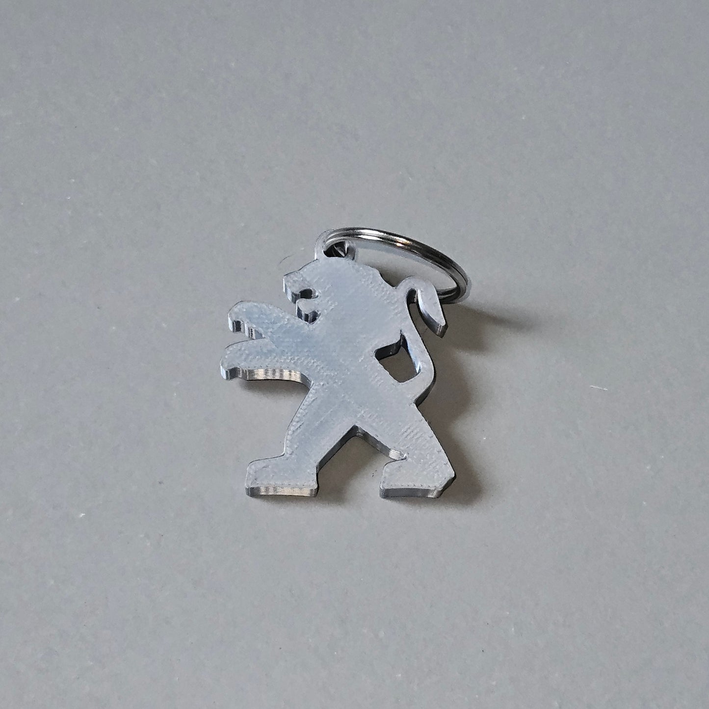 Peugeot 3D Nyomtatott ajándék autós kulcstartó