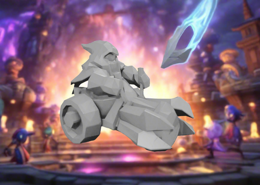 League of Legends-Chaos siege 3D kifesthető műanyag figura