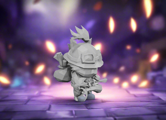 League of Legends-Teemo 3D kifesthető műanyag figura