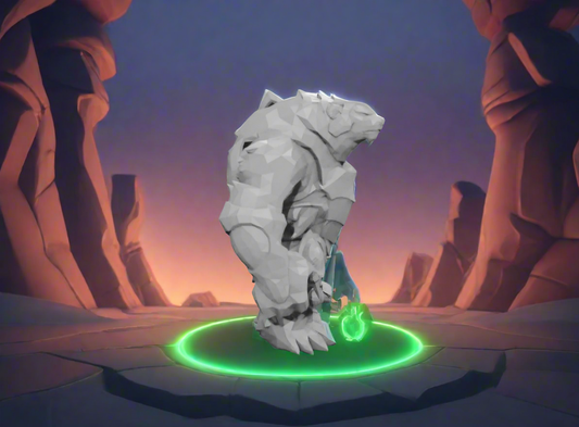 League of Legends-Volibear 3D kifesthető műanyag figura