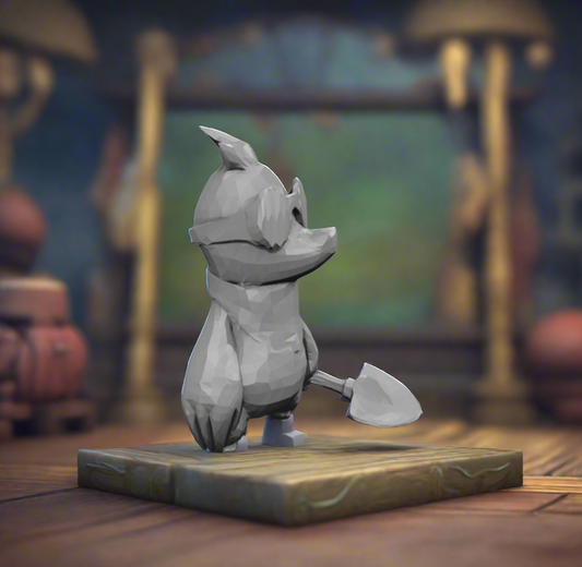 League of Legends-Legend Molediver 3D kifesthető műanyag figura