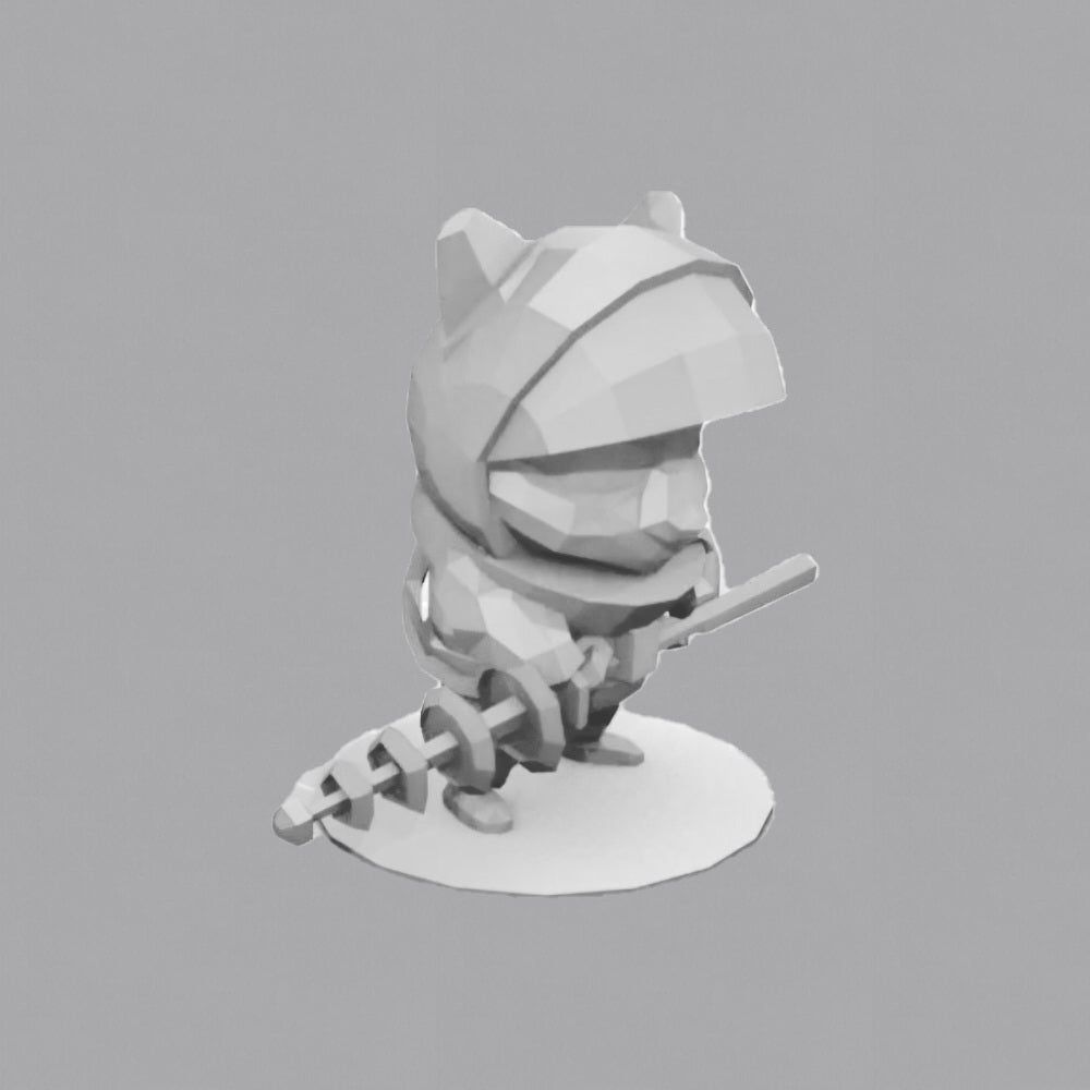 League of Legends-Astronaut teemo 3D kifesthető figura